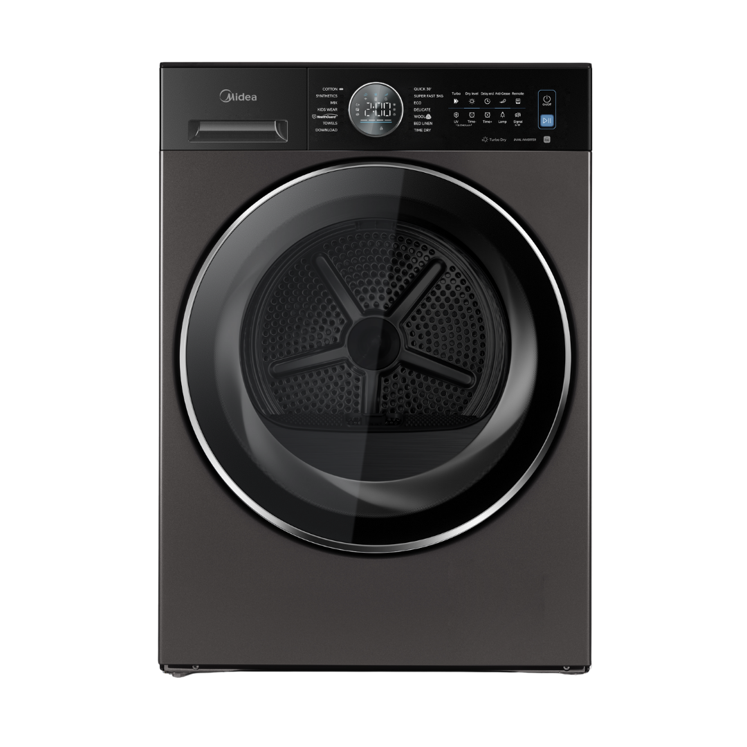 Midea 10KG Titanium Grey Heat Pump Dryer 1 Midea 10KG Titanium Grey Heat Pump Dryer
