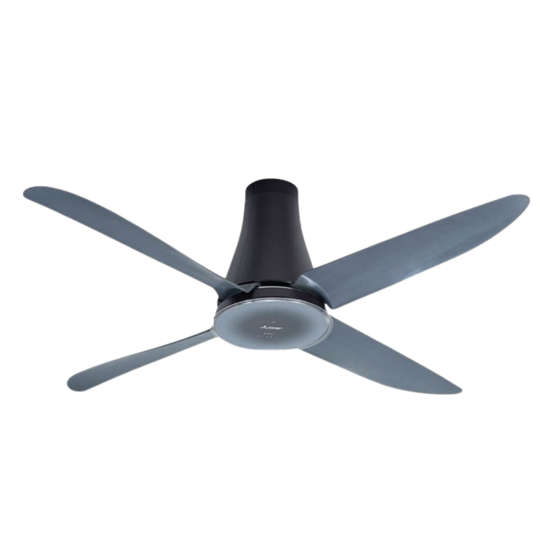 Mitsubishi 4-Blade Yuga Ceiling Fan 1 Mitsubishi 4-Blade Yuga Ceiling Fan Classy Grey
