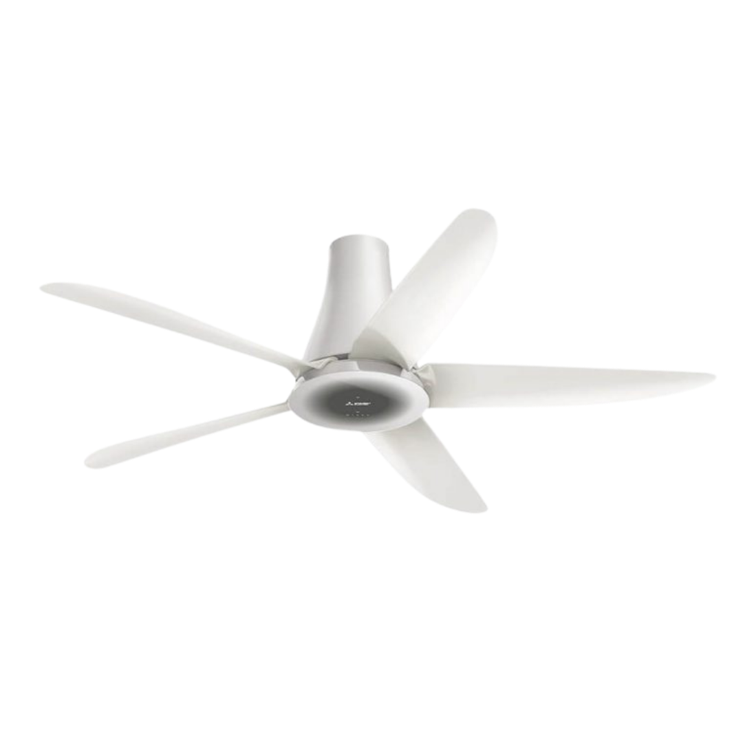 Mitsubishi 5-Blade Yuga Ceiling Fan 2 Mitsubishi 5-Blade Yuga Ceiling Fan Soft Grey
