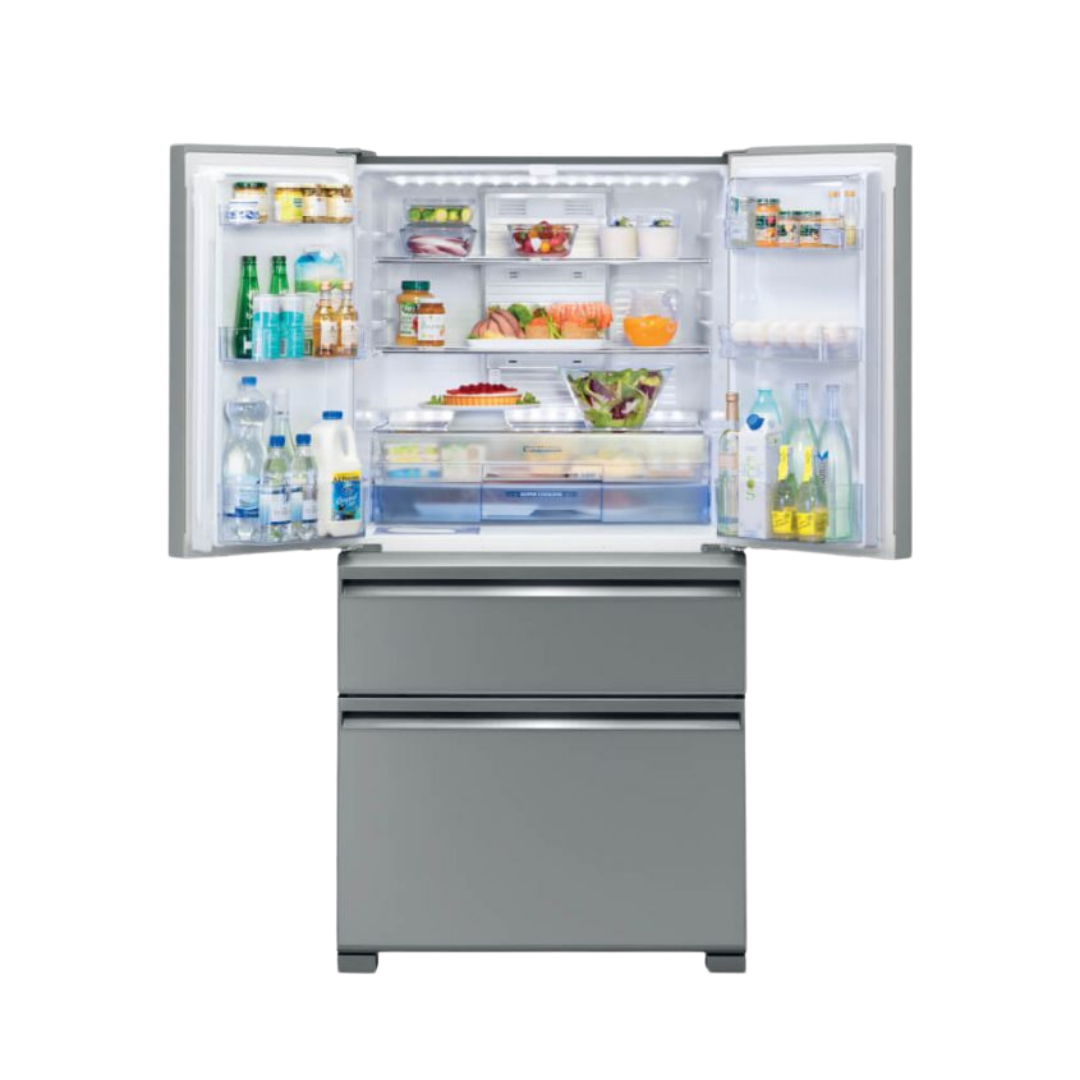 Mitsubishi LX Series 4-Door Multi Drawer Refrigerator 2 Mitsubishi LX Series 4-Door Multi Drawer Refrigerator Inside