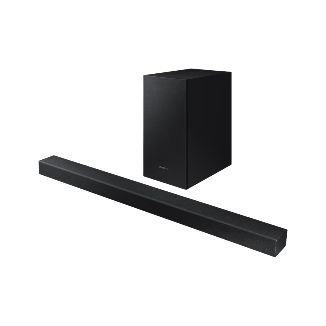 Samsung T-Series Soundbar HW-T420 2.1ch with Sub woofer 2 Samsung T-Series Soundbar HW-T420 2.1ch with Sub woofer Side
