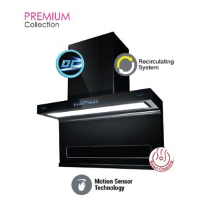 Senz STELLA DC L Shape HeatPro intelClean Cooker Hood